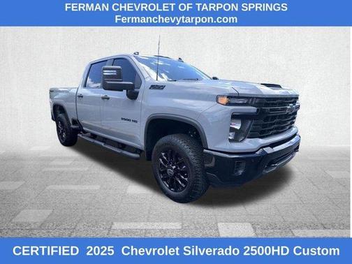 Slate Gray Metallic 2025 Chevrolet Silverado 2500 Custom