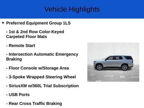 2025 Chevrolet Tahoe LS