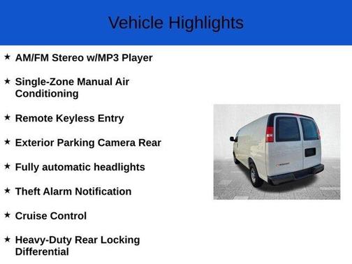 2025 Chevrolet Express 2500 Work Van