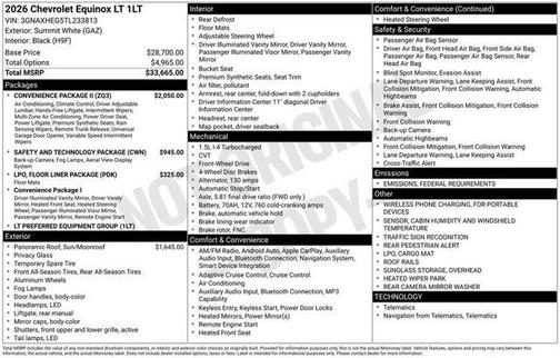 2026 Chevrolet Equinox LT