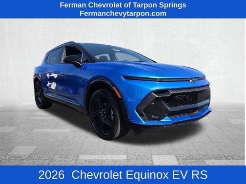 Rip Tide Blue 2026 Chevrolet Equinox EV RS