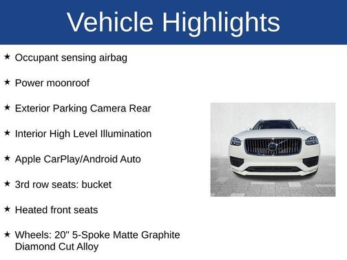 2021 Volvo XC90 T6 Momentum 7 Passenger