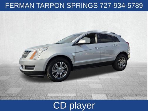 Radiant Silver 2010 Cadillac SRX Luxury Collection