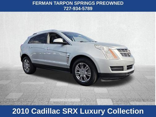Radiant Silver 2010 Cadillac SRX Luxury Collection
