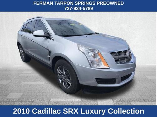 Radiant Silver 2010 Cadillac SRX Luxury Collection