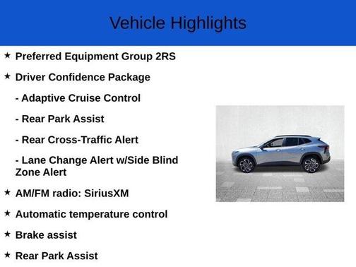 2025 Chevrolet Trax 2RS