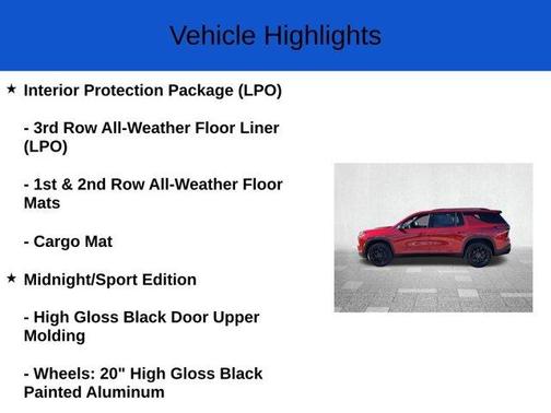 2026 Chevrolet Traverse LT
