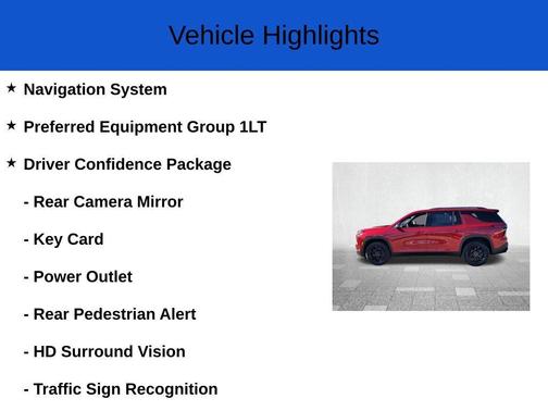 2026 Chevrolet Traverse LT
