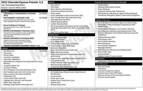 2022 Chevrolet Equinox Premier