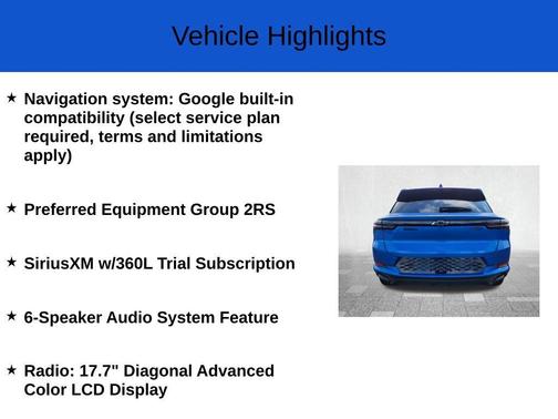 2025 Chevrolet Equinox EV RS