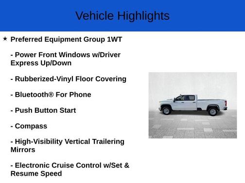 2026 Chevrolet Silverado 2500 WT