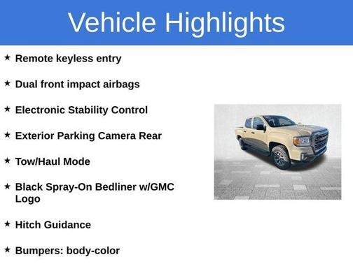 2022 GMC Canyon AT4 w/Leather