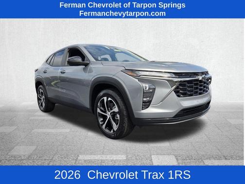 Sterling Gray Metallic 2026 Chevrolet Trax 1RS
