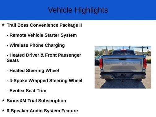 2025 Chevrolet Colorado Trail Boss