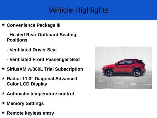 2026 Chevrolet Equinox RS