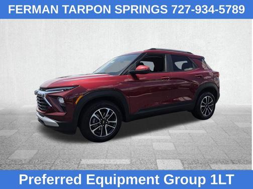 Crimson Metallic 2024 Chevrolet Trailblazer LT