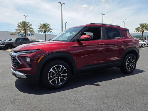 Crimson Metallic 2024 Chevrolet Trailblazer LT