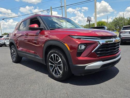 Crimson Metallic 2024 Chevrolet Trailblazer LT