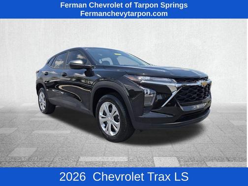 Mosaic Black Metallic 2026 Chevrolet Trax LS