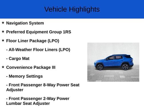 2026 Chevrolet Equinox RS