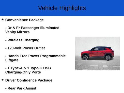 2026 Chevrolet Trailblazer RS