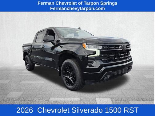 Black 2026 Chevrolet Silverado 1500 RST