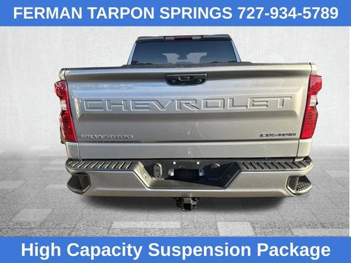 Sterling Gray Metallic 2025 Chevrolet Silverado 1500 Custom