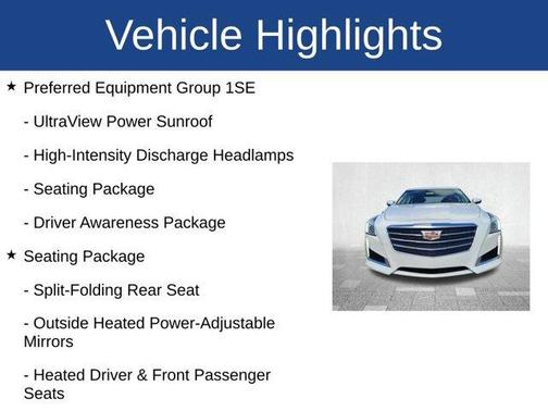2015 Cadillac CTS 2.0L Turbo Luxury