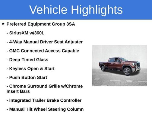 2024 GMC Sierra 2500 SLE