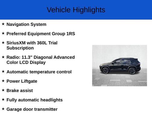 2026 Chevrolet Equinox RS