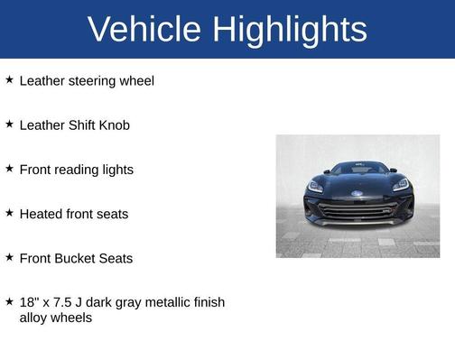 Crystal Black Silica 2025 Subaru BRZ TS
