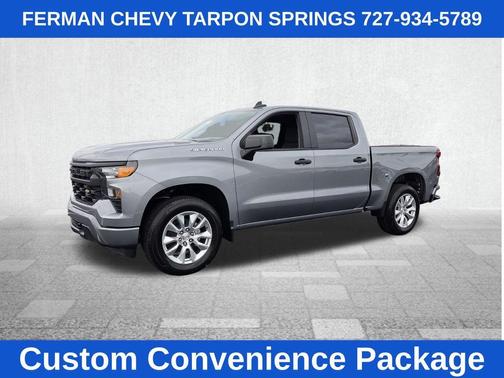 Sterling Gray Metallic 2026 Chevrolet Silverado 1500 Custom