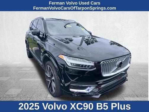Onyx Black Metallic 2025 Volvo XC90 B5 Plus