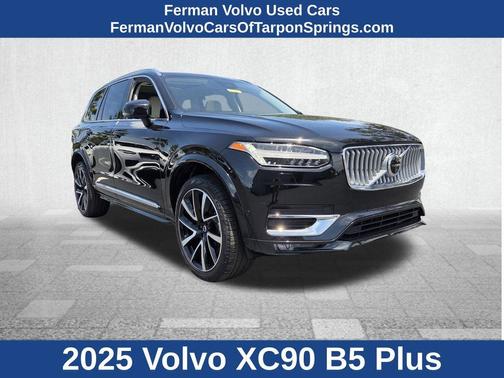Onyx Black Metallic 2025 Volvo XC90 B5 Plus