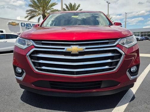 Cajun Red Tintcoat 2021 Chevrolet Traverse High Country