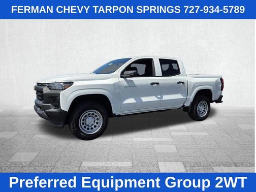 Summit White 2026 Chevrolet Colorado WT