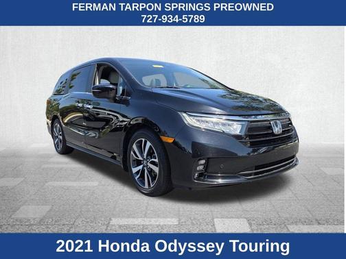 Black 2021 Honda Odyssey Touring