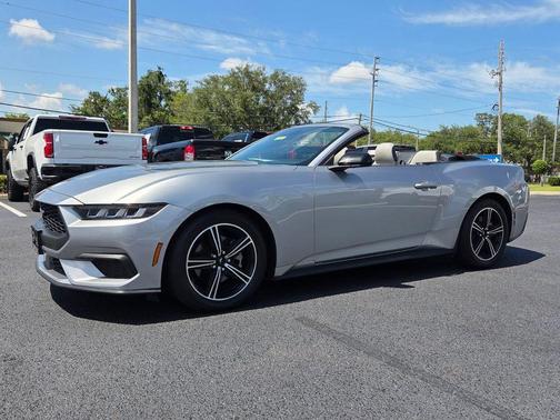 Silver Metallic 2024 Ford Mustang EcoBoost Premium