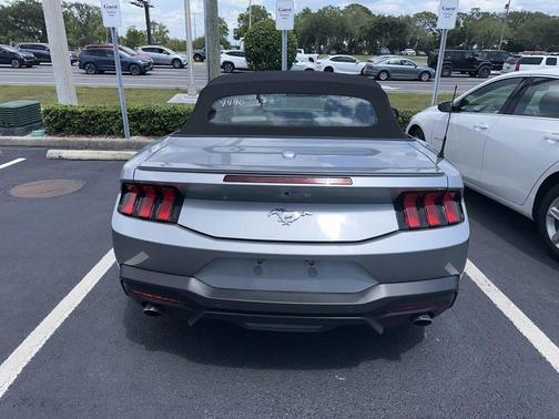 Silver Metallic 2024 Ford Mustang EcoBoost Premium