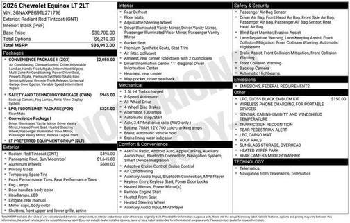 2026 Chevrolet Equinox LT