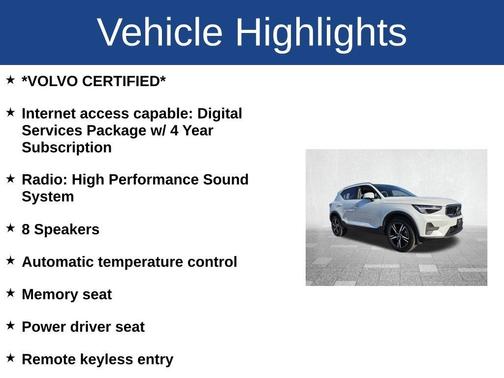 2025 Volvo XC40 B5 Core Bright Theme