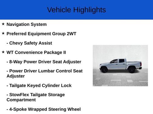 2026 Chevrolet Colorado WT