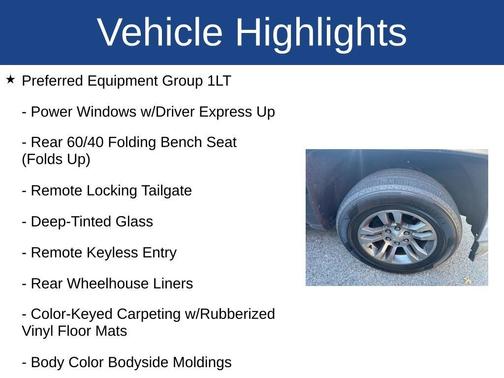 2018 Chevrolet Silverado 1500 1LT