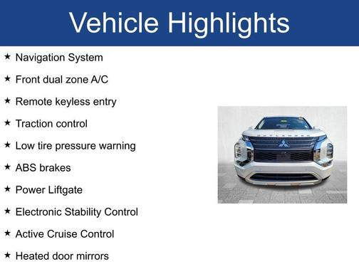 2024 Mitsubishi Outlander SE