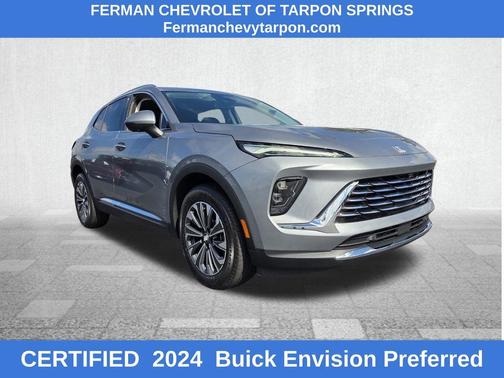 Moonstone Gray Metallic 2024 Buick Envision Preferred
