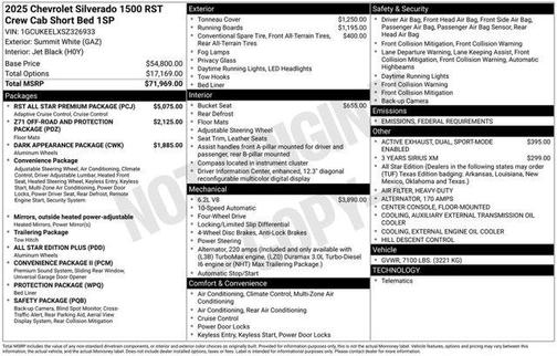 2025 Chevrolet Silverado 1500 RST