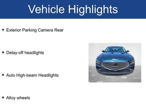 2025 Genesis G70 2.5T