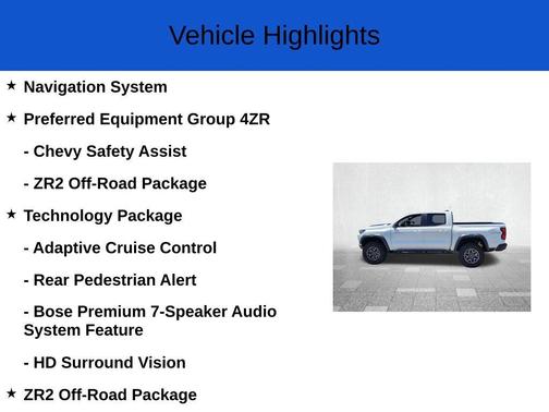 2025 Chevrolet Colorado ZR2