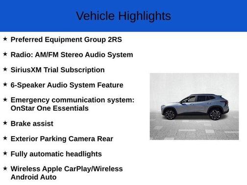 2026 Chevrolet Trax 2RS