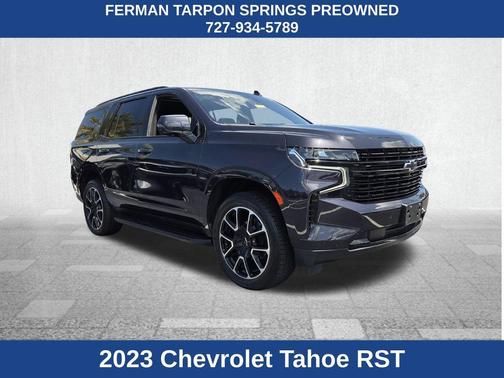 Dark Ash Metallic 2023 Chevrolet Tahoe RST